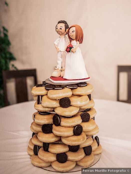 Tarta de donuts 🍩 - 1