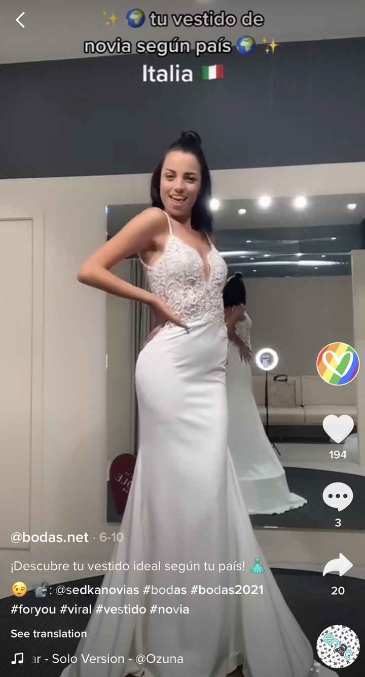 Vídeo: ¡Descubre tu vestido ideal según tu país! 😍 - 1