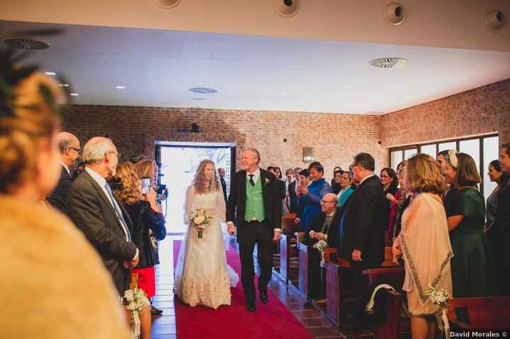 ¿Sonará la marcha nupcial durante la entrada en la ceremonia? - 1