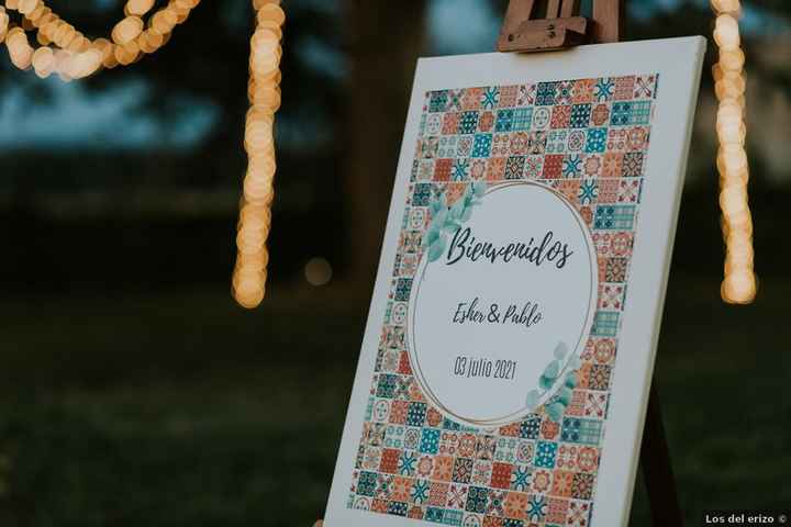 Otra idea para el cartel de bienvenida 💡 - 1