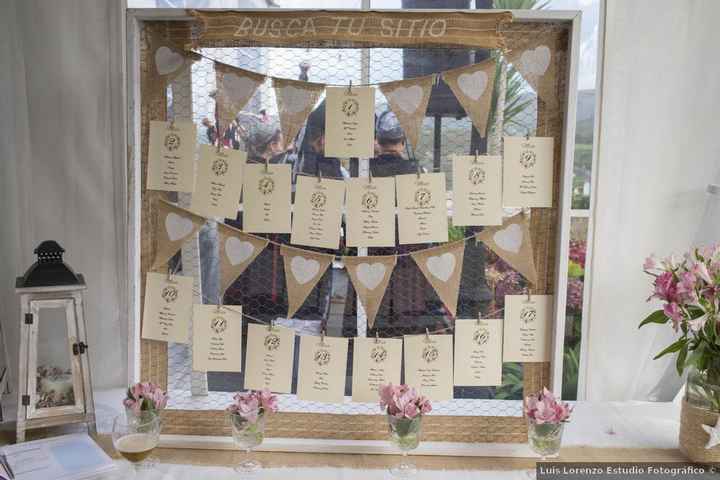 Seating plan romántico y sencillo ❤️ - 1