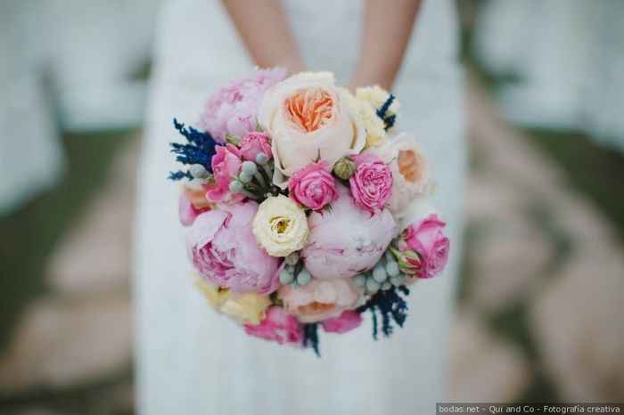 ¡3 románticos ramos de novia con peonías! 💐 - 1