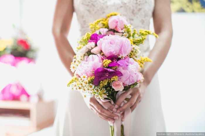 ¡3 románticos ramos de novia con peonías! 💐 - 3