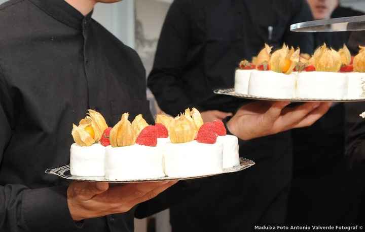 Mini tartas de boda individuales 😋 - 1