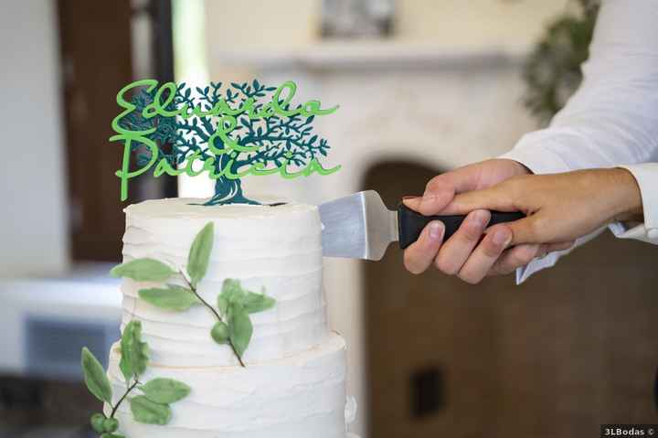 Tarta con decoración verde: ¿Te gusta? - 1