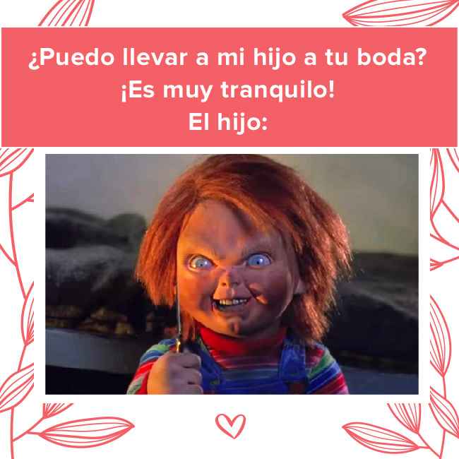 Cuando te preguntan... ¿Puedo llevar a mi hijo a tu boda? - 1