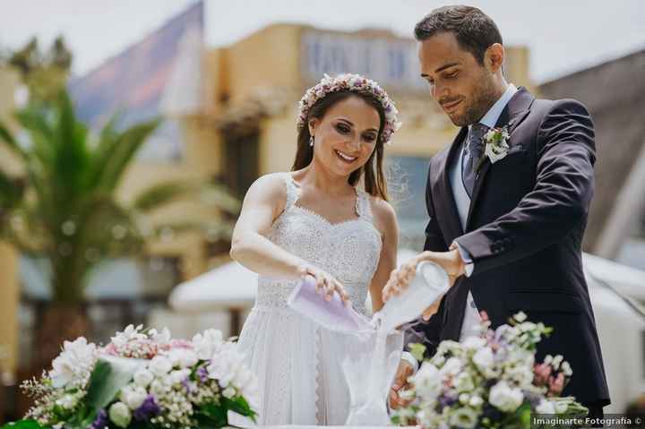 Corona de flores: ¿con ella o sin ella? - 1