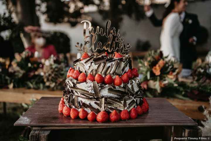 ¿Fresas y chocolate en tu tarta de boda? ¡SÍ! - 1