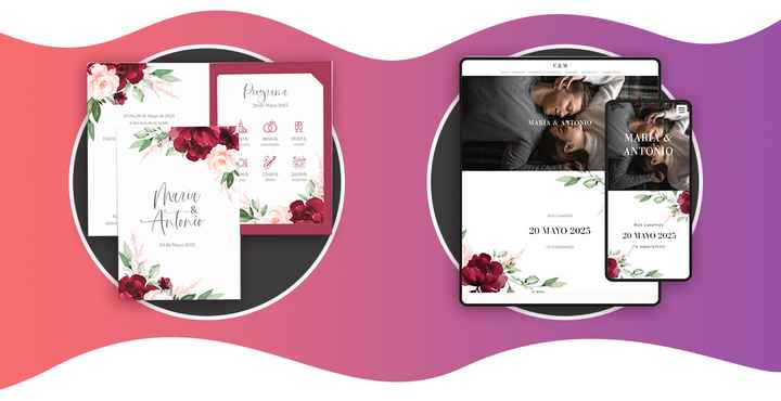 Te ofrecemos un 10% de descuento en tus invitaciones... ¡y la web de boda de regalo! 😏 - 1