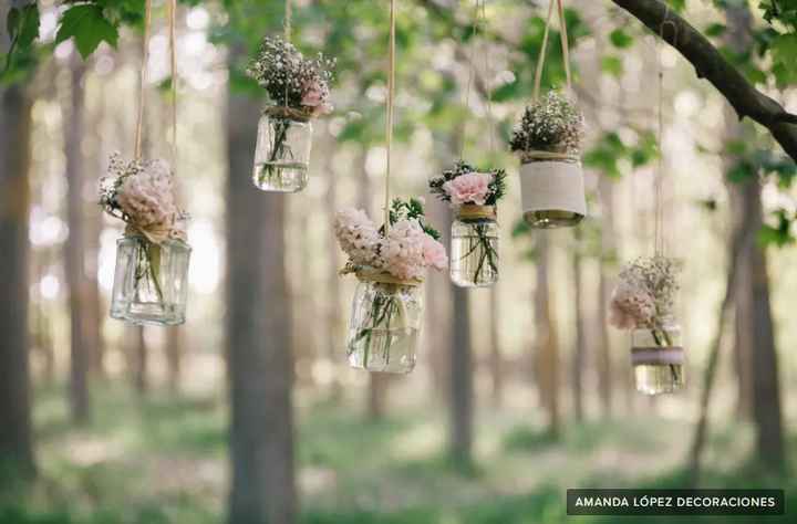 Decoraciones que inspiran: ¡Tarros de cristal suspendidos en el aire! - 1