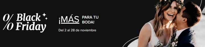 Black Friday en Bodas.net 🖤 ¡No te lo pierdas! - 1