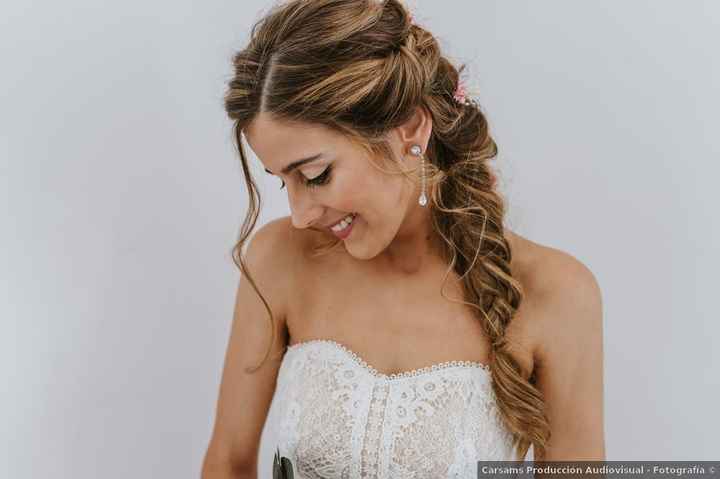 5 pendientes largos de novia ❤️ ¡Inspírate! - 3