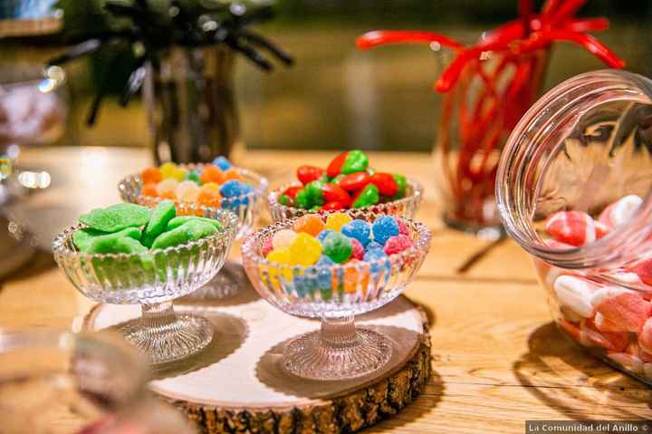 ¿Chuches SÍ o chuches NO en la boda? 🍭🍬 - 1