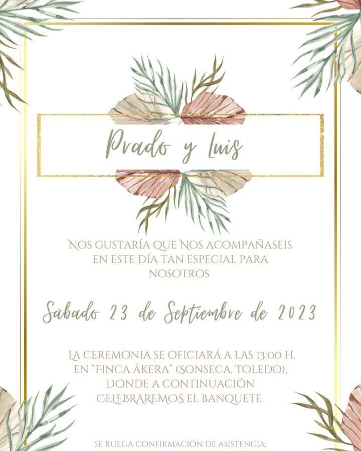¿Alguien prefirió mandar la invitación por Whatsapp en vez de mandarlo con la típica tarjeta de invi