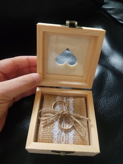 Porta alianzas, ¿casero o comprado? 6