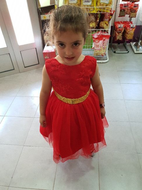 Agobiada vestido niñas arras - 1