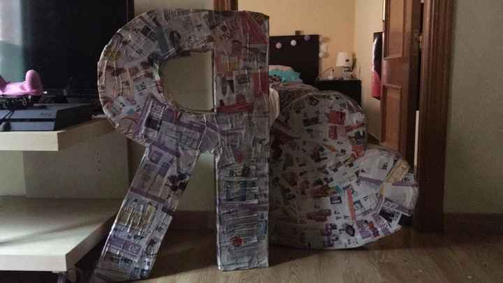 Letras gigantes 1