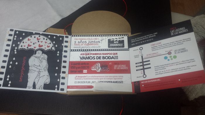 Nuestras invitaciones originales! - 1