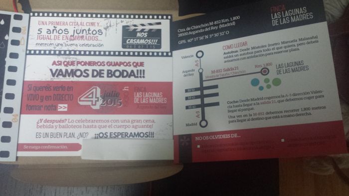 Nuestras invitaciones originales! - 3