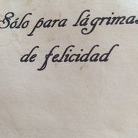 Duda lágrimas de felicidad - 1