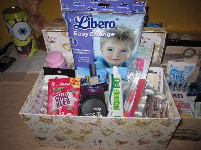 cesta baño chicas