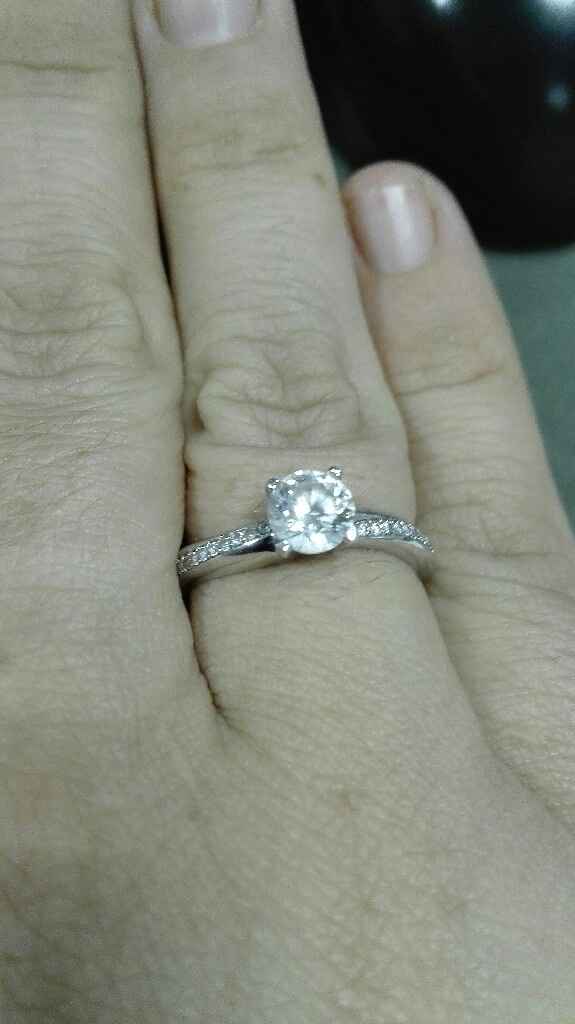 Mi anillo de pedida :) - 1
