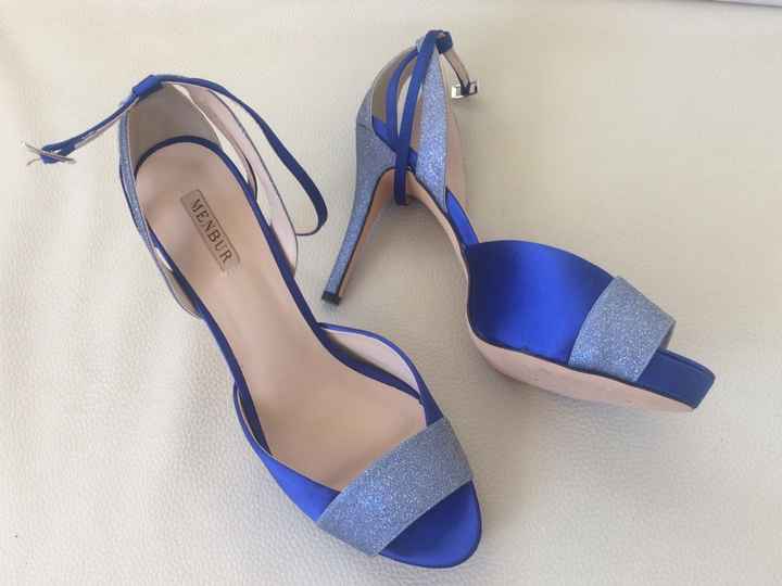 Os podríais unos zapatos azules para vuestra boda? - 1