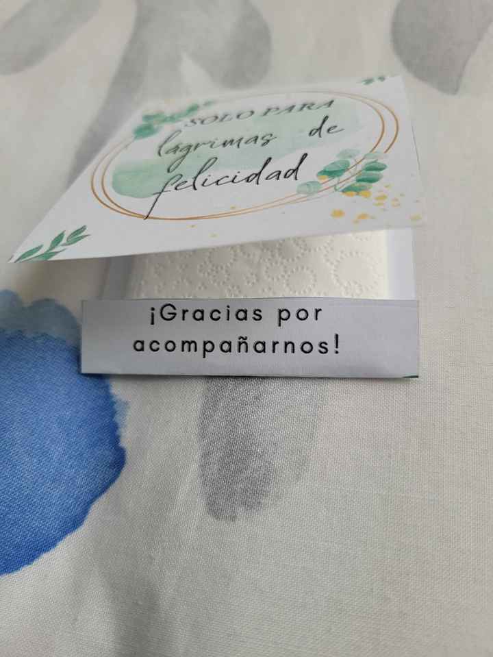 Qué papel usar para las lágrimas de felicidad?? - 2
