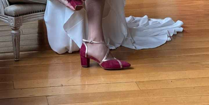 ¿Zapatos burdeos? - 1