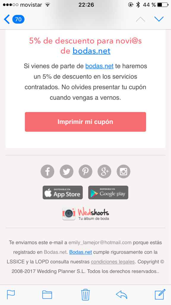 No me deja descargarme cupon - 3