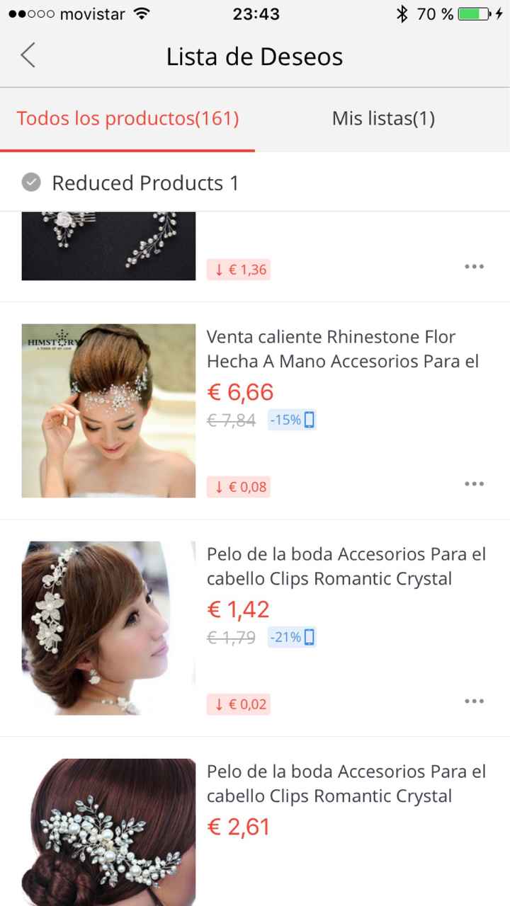 Que opinan de las peinetas de ali express - 1