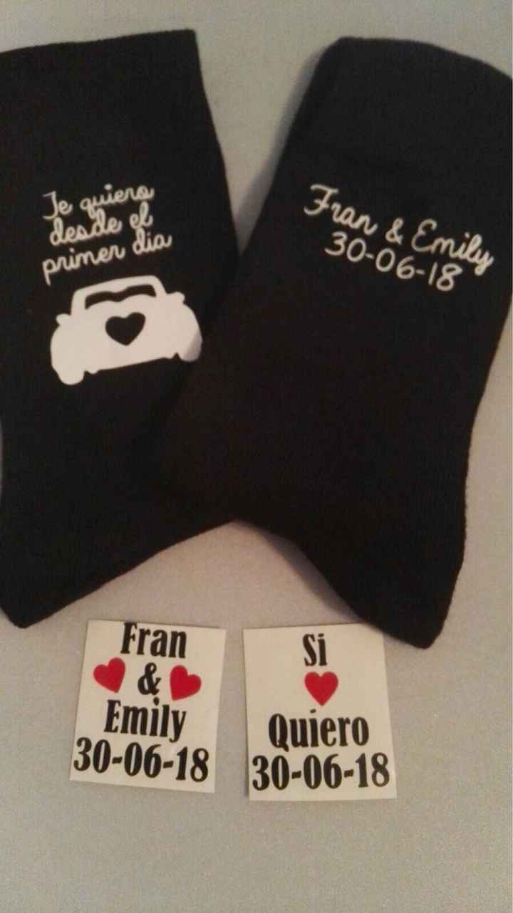 Regalo novio y pegatinas zapatos para mi - 1