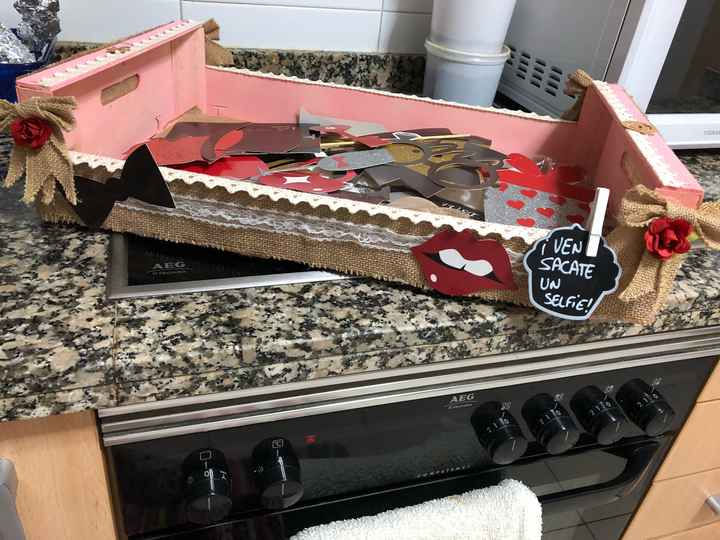 Caja de frutas para los accesorios de los selfies - 1