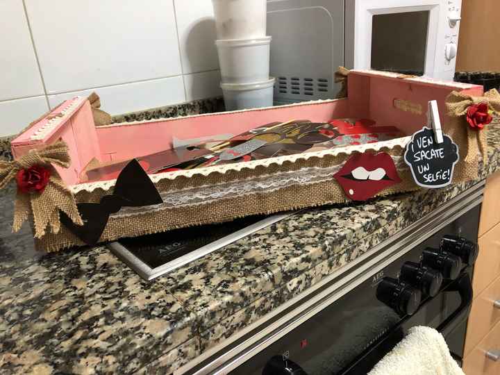  Caja de frutas para los accesorios de los selfies - 1