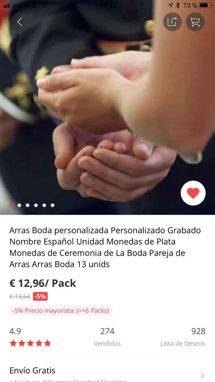  Arras de Aliexpress personalizadas - 1