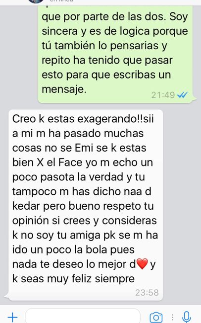  Amiga de 4 años que desastre - 1