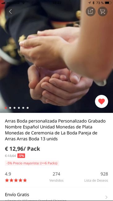 Arras de Aliexpress personalizadas - 1