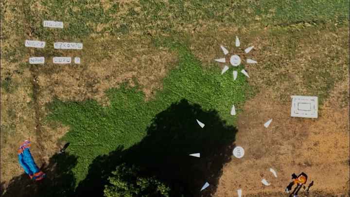 Lo que se veia desde el aire