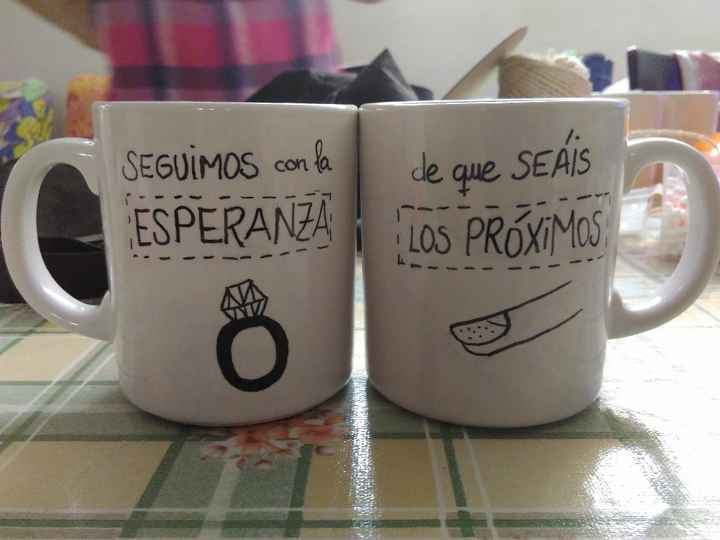 TAZA REGALO NOVIOS  