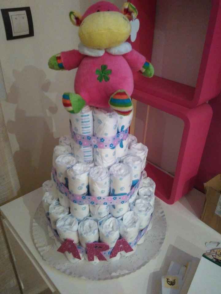 REGALO TARTA PAÑALES PARA PADRES