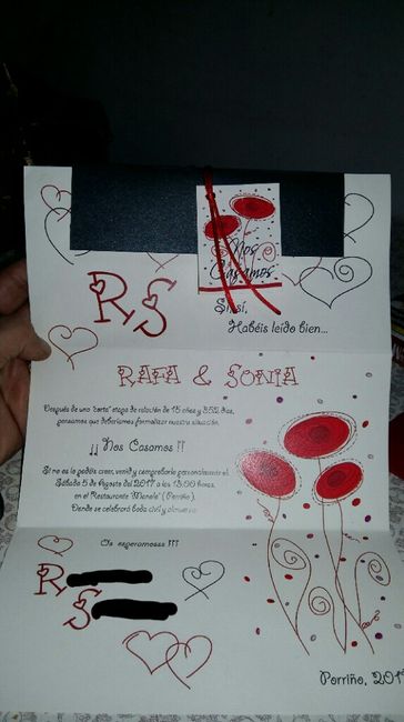 Ya tenemos las invitaciones - 2
