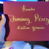 Los sobres de las invitaciones - 1