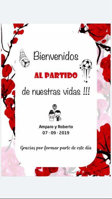Boda futbolera 1