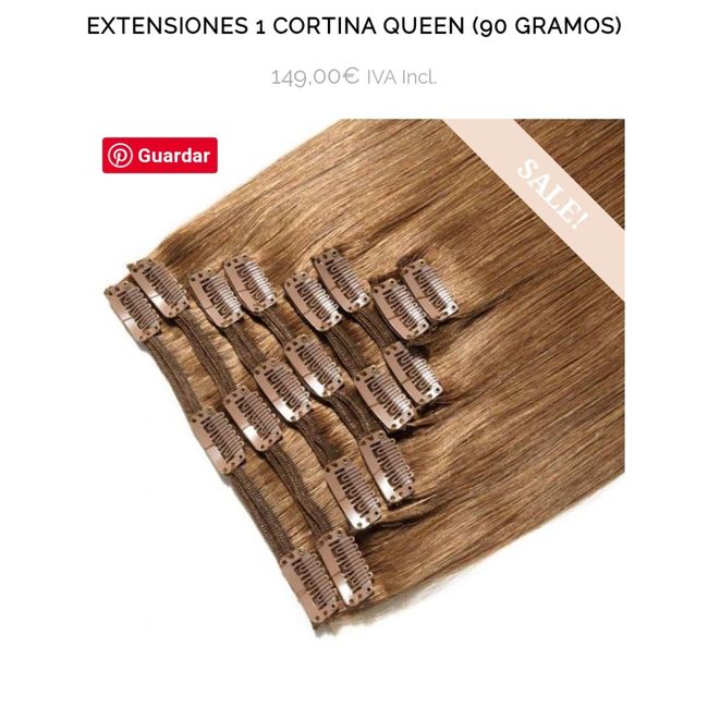 Extensiones para peinado 2