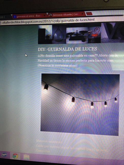 Guirnalda de luces - 1