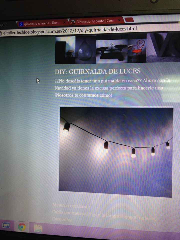 Guirnalda de luces - 1