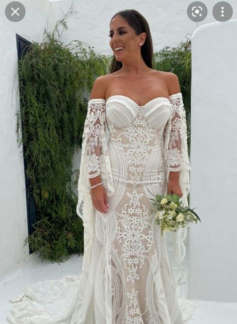Vestido de novia de Anabel Pantoja - 1