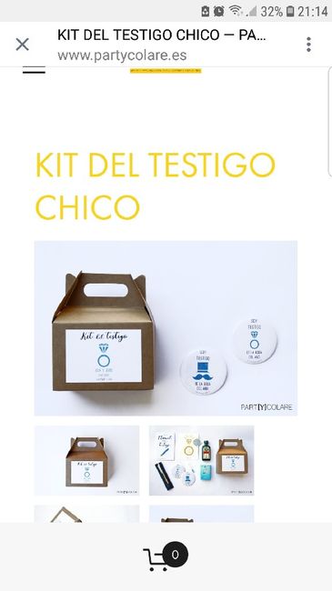 Regalo para testigos - 1