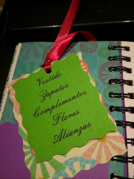 Agenda organizador boda - 1