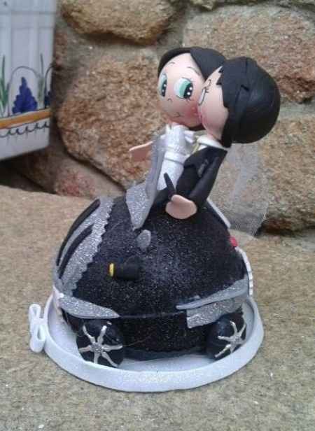 Los muñecos de la tarta de las ya casadas!! - 2